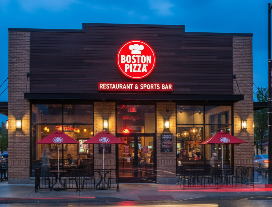 Boston Pizza Menu in Canada with Price