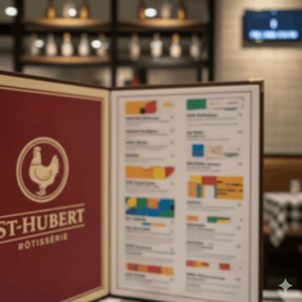 St-Hubert Menu